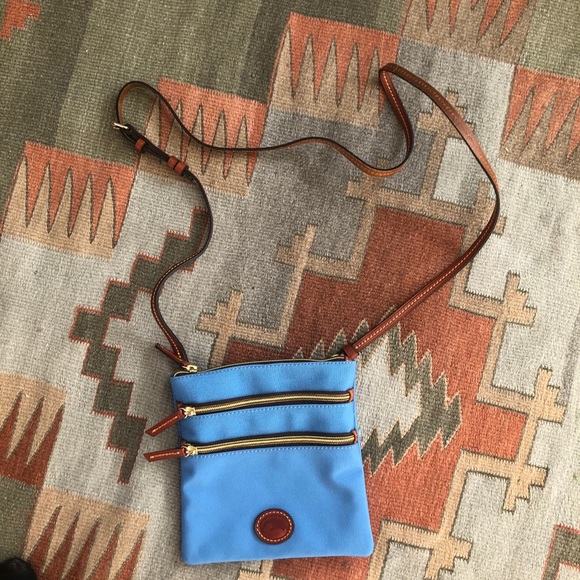 Dooney & Bourke Handbags - Dooney & Bourke Small Triple Zip Nylon Cro…